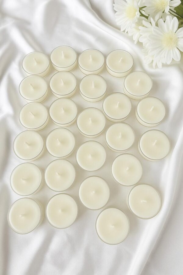 Round T-Light Candles | Unscented